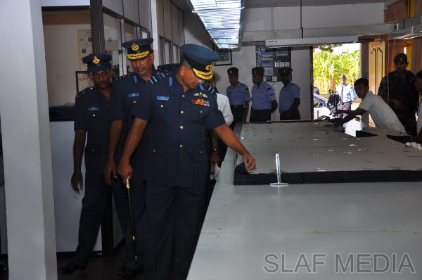 ගුවන් හමුදා සීගිරිය කඳවුරේ වාර්ෂික පරීක්ෂණය