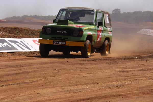 Flag Off…… at a New Racing Track Flag Off…… at a New Racing Track