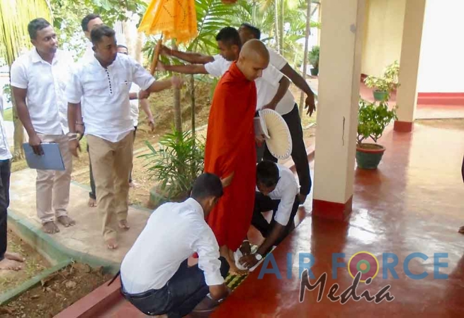 Special Duruthu Poya Religious Programme for Air Scouts at SLAF Station Koggala