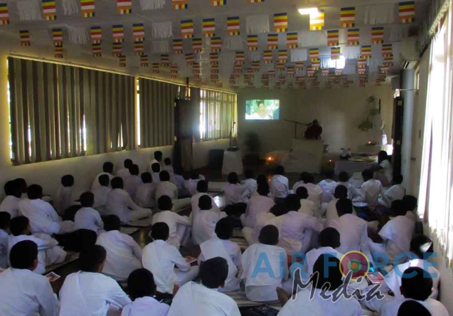 Special Duruthu Poya Religious Programme for Air Scouts at SLAF Station Koggala