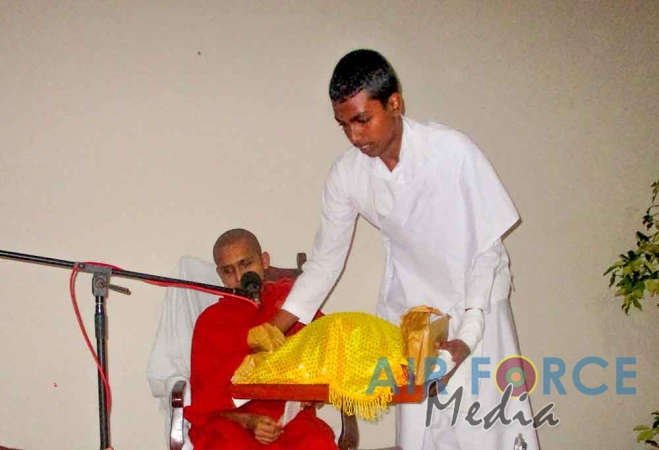 Special Duruthu Poya Religious Programme for Air Scouts at SLAF Station Koggala