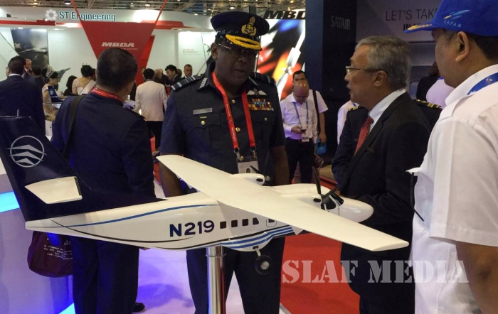 The Commander Visits the Singapore Air Show