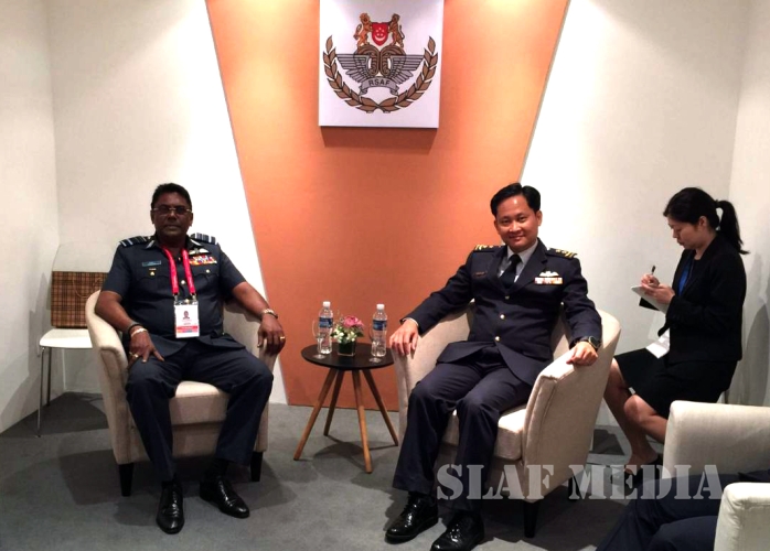 The Commander Visits the Singapore Air Show