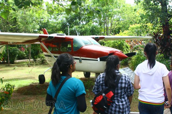 A Batch of Foreign Students Visit to The SLAF Museum