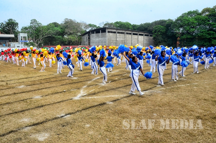 Commander Graced the Sirimavo Balika Annual Sports Meet 2016