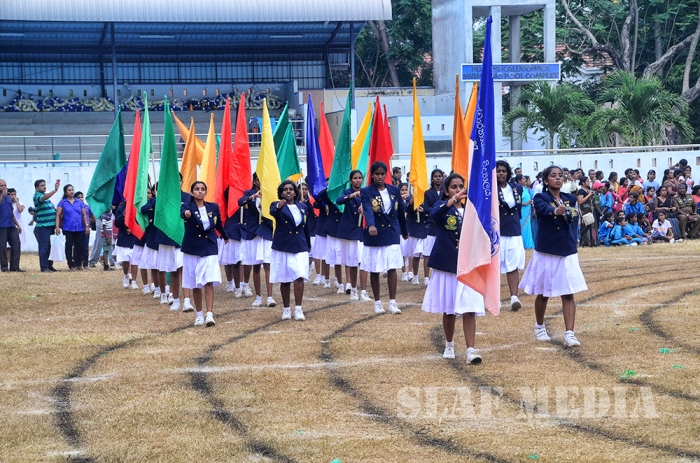 Commander Graced the Sirimavo Balika Annual Sports Meet 2016