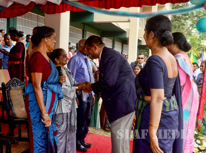 Commander Graced the Sirimavo Balika Annual Sports Meet 2016