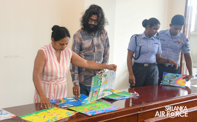 ART WORKSHOP AND CERTIFICATE AWARDING CEREMONY FOR THE WINNERS OF ‘GUWAN RANDARU SITHTHAM' ART COMPETITION