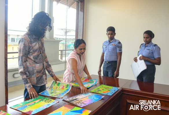 ART WORKSHOP AND CERTIFICATE AWARDING CEREMONY FOR THE WINNERS OF ‘GUWAN RANDARU SITHTHAM' ART COMPETITION