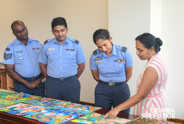 ART WORKSHOP AND CERTIFICATE AWARDING CEREMONY FOR THE WINNERS OF ‘GUWAN RANDARU SITHTHAM' ART COMPETITION