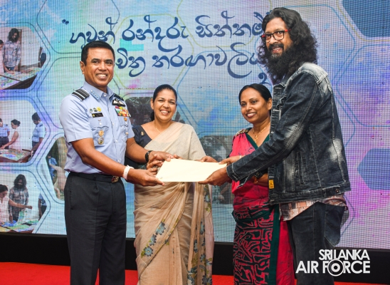 ART WORKSHOP AND CERTIFICATE AWARDING CEREMONY FOR THE WINNERS OF ‘GUWAN RANDARU SITHTHAM' ART COMPETITION