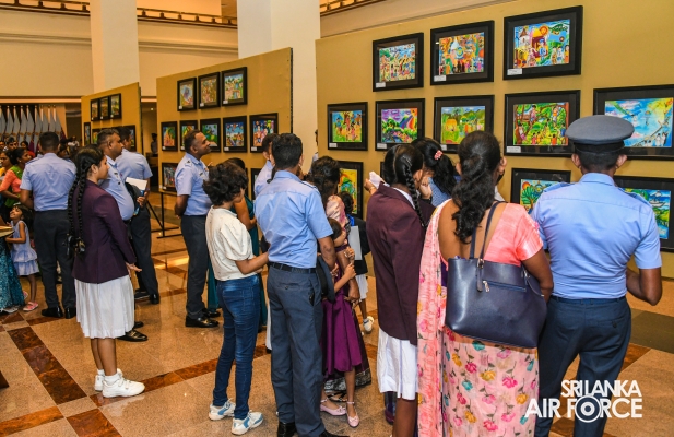 ART WORKSHOP AND CERTIFICATE AWARDING CEREMONY FOR THE WINNERS OF ‘GUWAN RANDARU SITHTHAM' ART COMPETITION