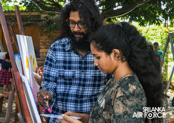 ART WORKSHOP AND CERTIFICATE AWARDING CEREMONY FOR THE WINNERS OF ‘GUWAN RANDARU SITHTHAM' ART COMPETITION