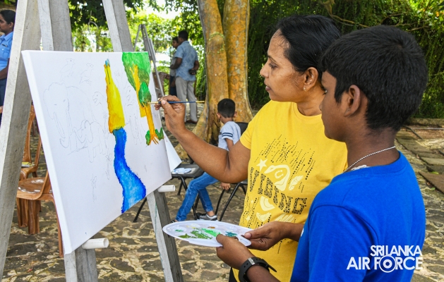 ART WORKSHOP AND CERTIFICATE AWARDING CEREMONY FOR THE WINNERS OF ‘GUWAN RANDARU SITHTHAM' ART COMPETITION
