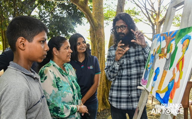 ART WORKSHOP AND CERTIFICATE AWARDING CEREMONY FOR THE WINNERS OF ‘GUWAN RANDARU SITHTHAM' ART COMPETITION