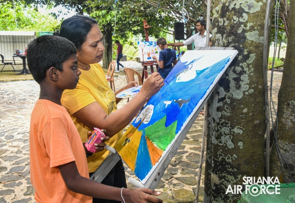 ART WORKSHOP AND CERTIFICATE AWARDING CEREMONY FOR THE WINNERS OF ‘GUWAN RANDARU SITHTHAM' ART COMPETITION