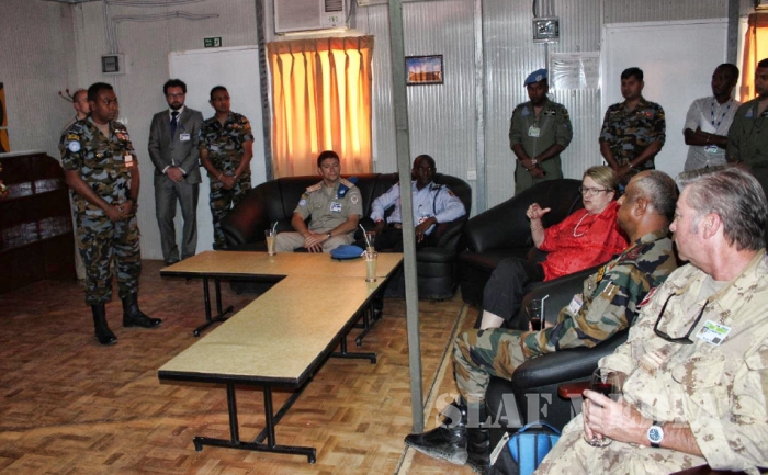 Sri Lanka Aviation Contingent Bor Commended