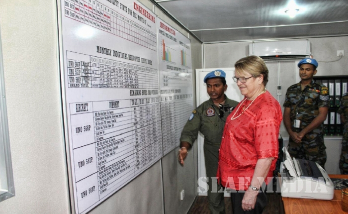 Sri Lanka Aviation Contingent Bor Commended