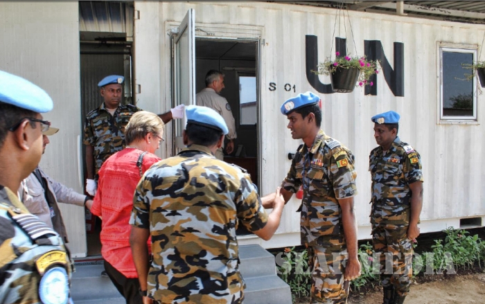 Sri Lanka Aviation Contingent Bor Commended