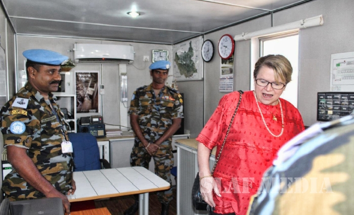 Sri Lanka Aviation Contingent Bor Commended
