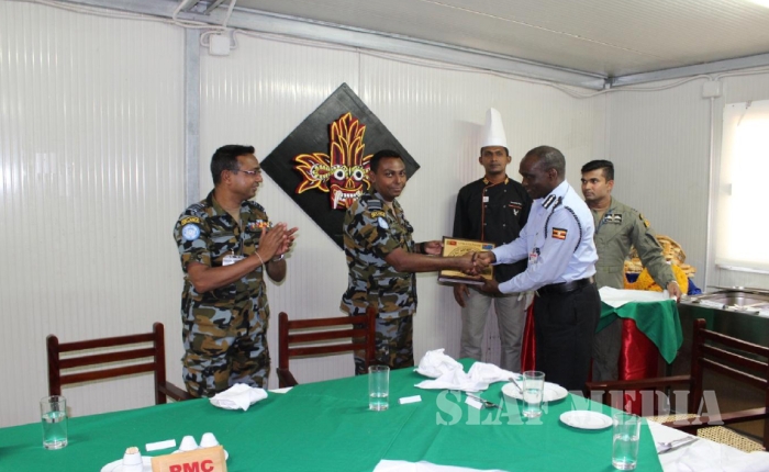 Sri Lanka Aviation Contingent Bor Commended