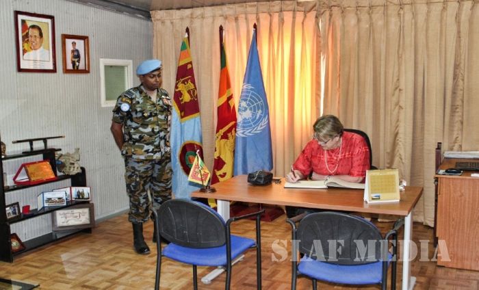 Sri Lanka Aviation Contingent Bor Commended