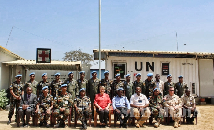 Sri Lanka Aviation Contingent Bor Commended