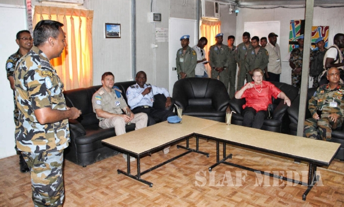 Sri Lanka Aviation Contingent Bor Commended