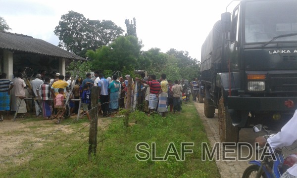 SLAF Goes Into Action To Assist Those Affected By Floods