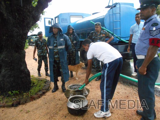 SLAF Goes Into Action To Assist Those Affected By Floods