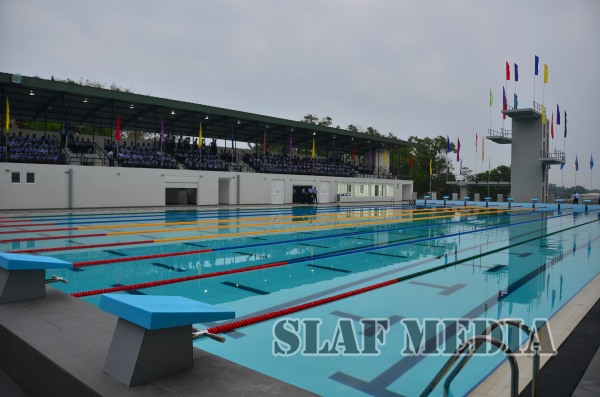 The Newly Constructed Swimming Pool Declared Open at Ratmalana