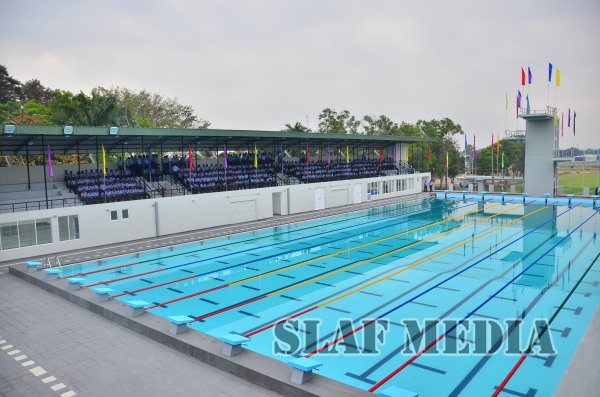The Newly Constructed Swimming Pool Declared Open at Ratmalana