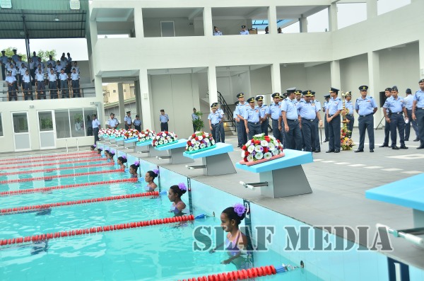 The Newly Constructed Swimming Pool Declared Open at Ratmalana