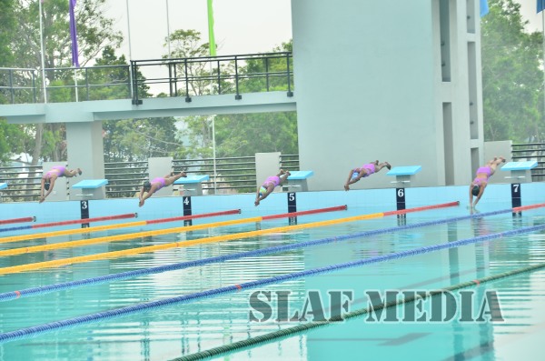 The Newly Constructed Swimming Pool Declared Open at Ratmalana