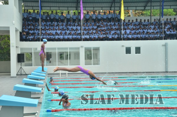 The Newly Constructed Swimming Pool Declared Open at Ratmalana