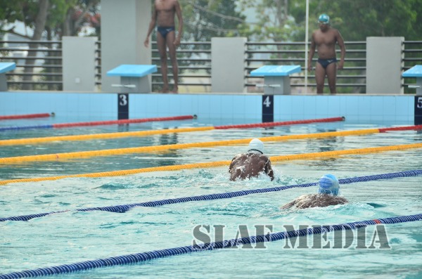 The Newly Constructed Swimming Pool Declared Open at Ratmalana