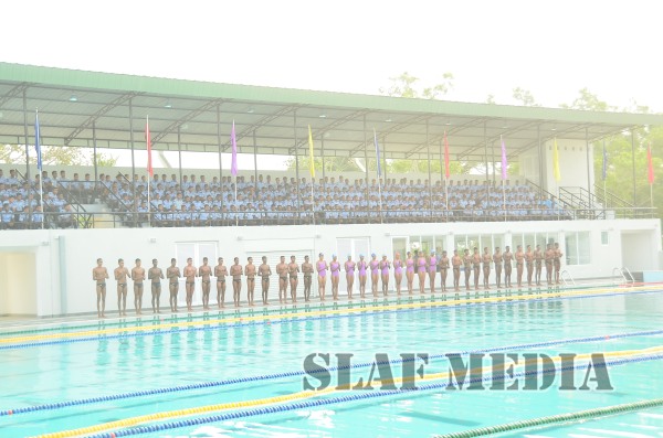 The Newly Constructed Swimming Pool Declared Open at Ratmalana