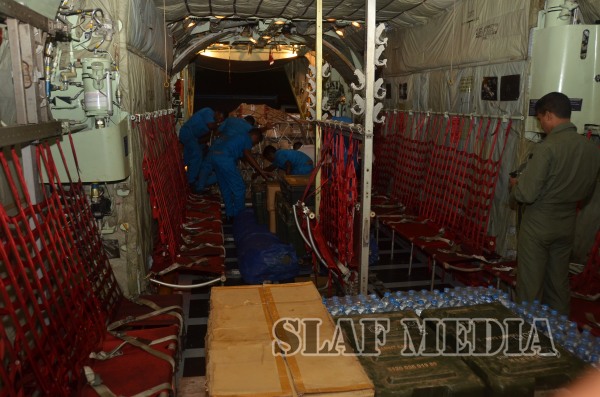 Rescue
& Relief Contingents Fly on SLAF C 130 to Nepal to Assist
Earthquake Victims