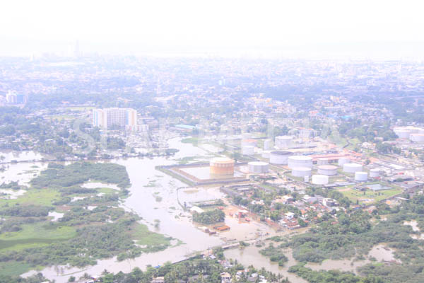 SLAF Conducted Helicopter Recce To Assess Flood Damage and Assistance