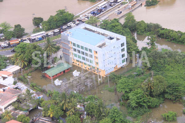 SLAF Conducted Helicopter Recce To Assess Flood Damage and Assistance