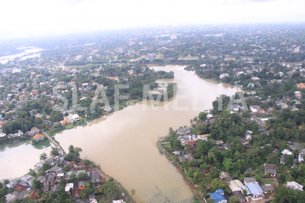 SLAF Conducted Helicopter Recce To Assess Flood Damage and Assistance