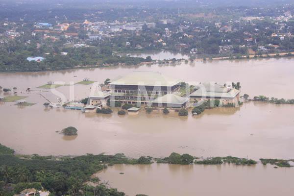 SLAF Conducted Helicopter Recce To Assess Flood Damage and Assistance
