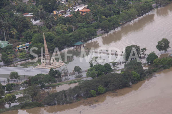 SLAF Conducted Helicopter Recce To Assess Flood Damage and Assistance