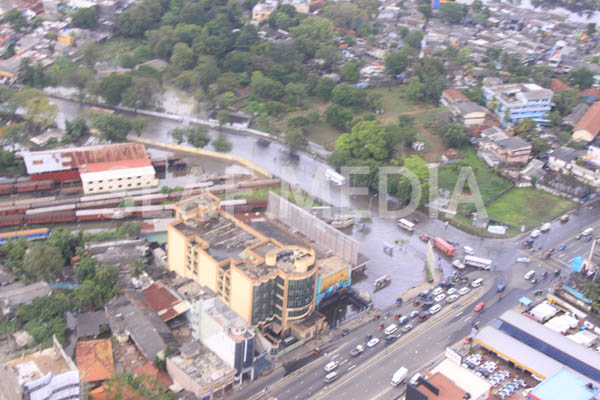 SLAF Conducted Helicopter Recce To Assess Flood Damage and Assistance
