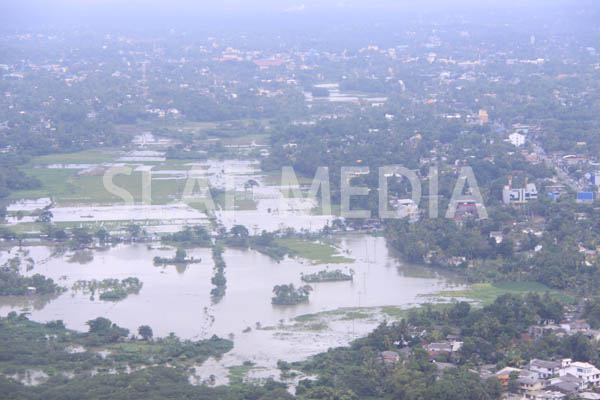 SLAF Conducted Helicopter Recce To Assess Flood Damage and Assistance
