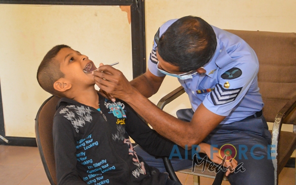Combat Training School Diyatalawa conducts a Community Service Project