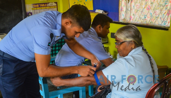 Combat Training School Diyatalawa conducts a Community Service Project