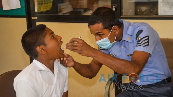 Combat Training School Diyatalawa conducts a Community Service Project