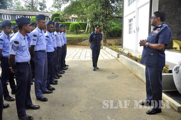 OPENING OF NEWLY CONSTRUCTED OFFICERS’ HOLIDAY HOME AND SWIMMING POOL AT SLAF CTS DIYATALAWA