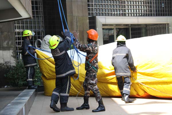 Rehearsing To Save Lives At The Central Bank